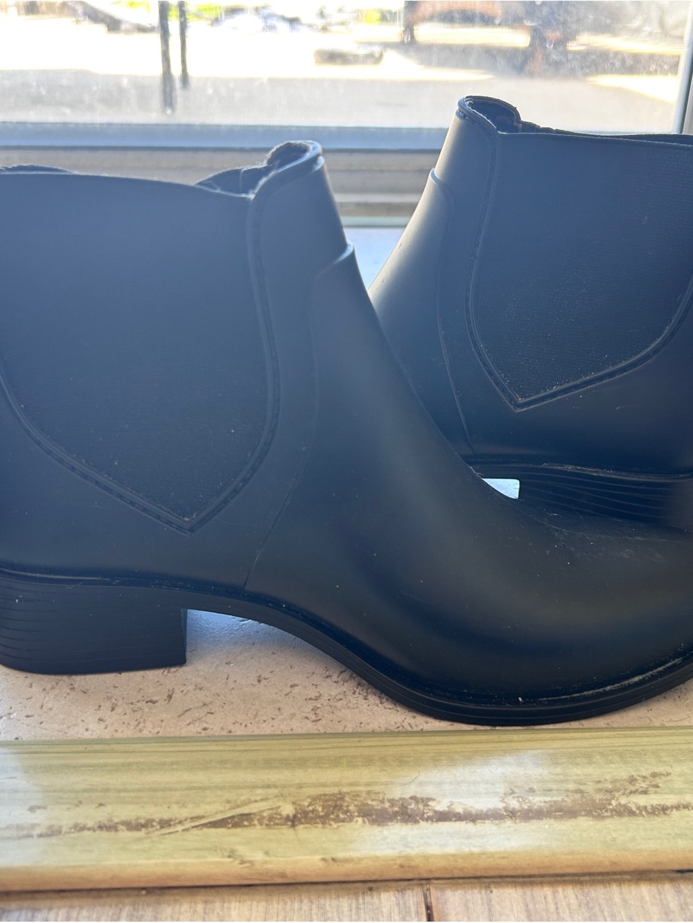 kate spade Black Stud-Accent Chelsea Ankle Boots - Picture 2 of 5